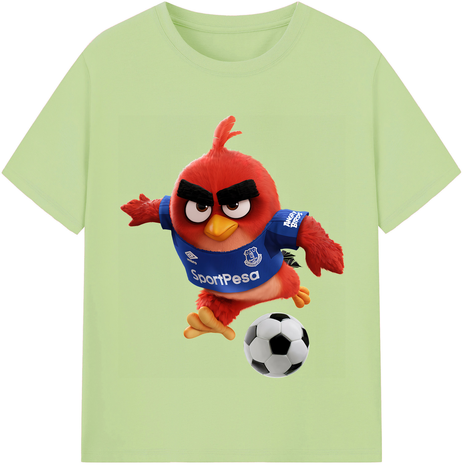 （画像用） Angry Birds アングリーバード 綿100％半袖Tシャツ（フロントプリント）